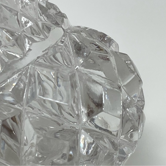 Vintage Bud Vase Princess House Crystal Glass Toothpick Holder - Picture 3 of 9